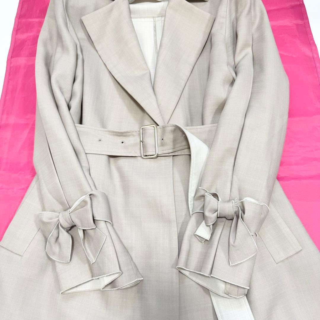 【美品✨】完売 17万 フォクシー Grace スプリングコート ベージュ 38