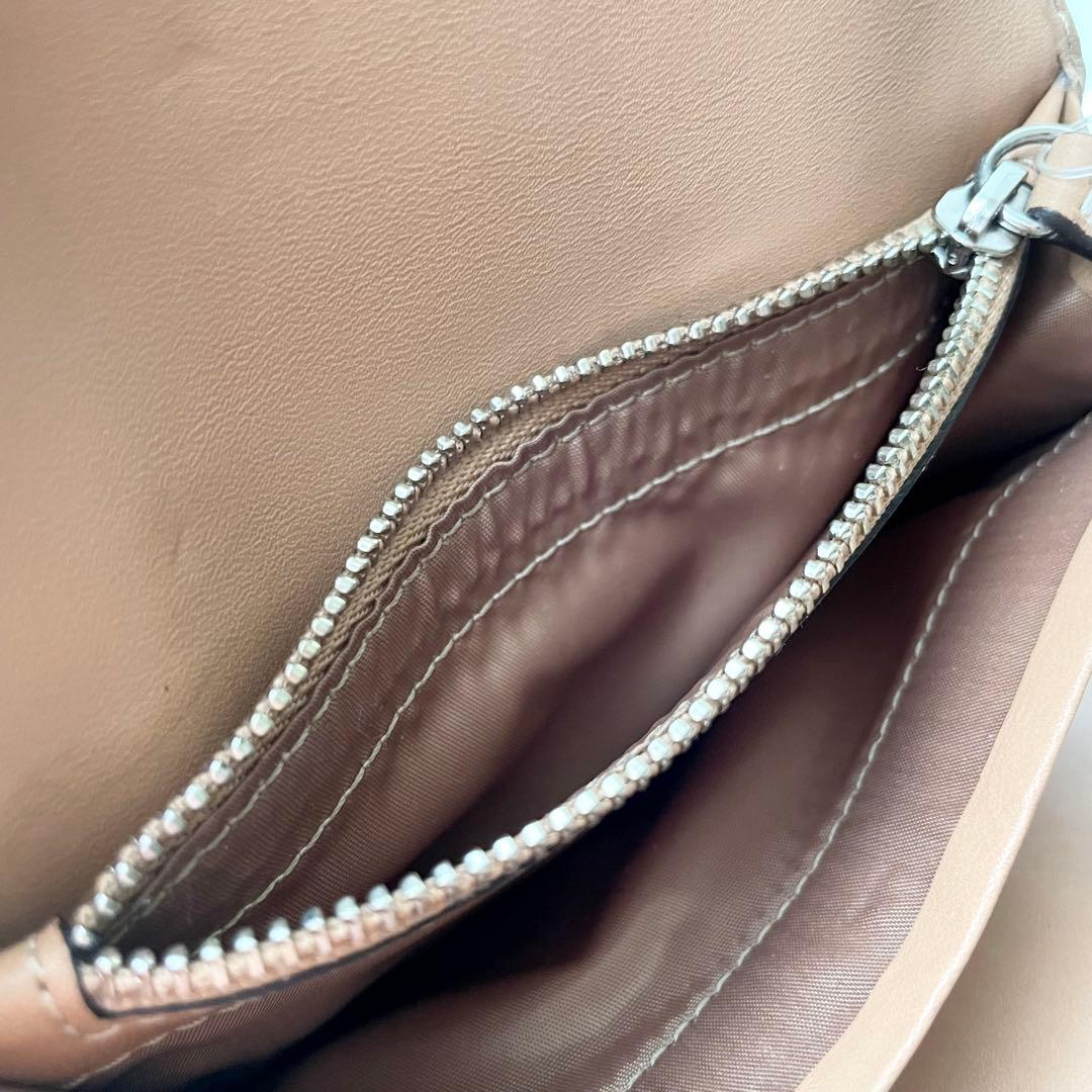 コーチ COACH 折り財布 ハンプトンズ シグネチャー レザー キャメル 新品
