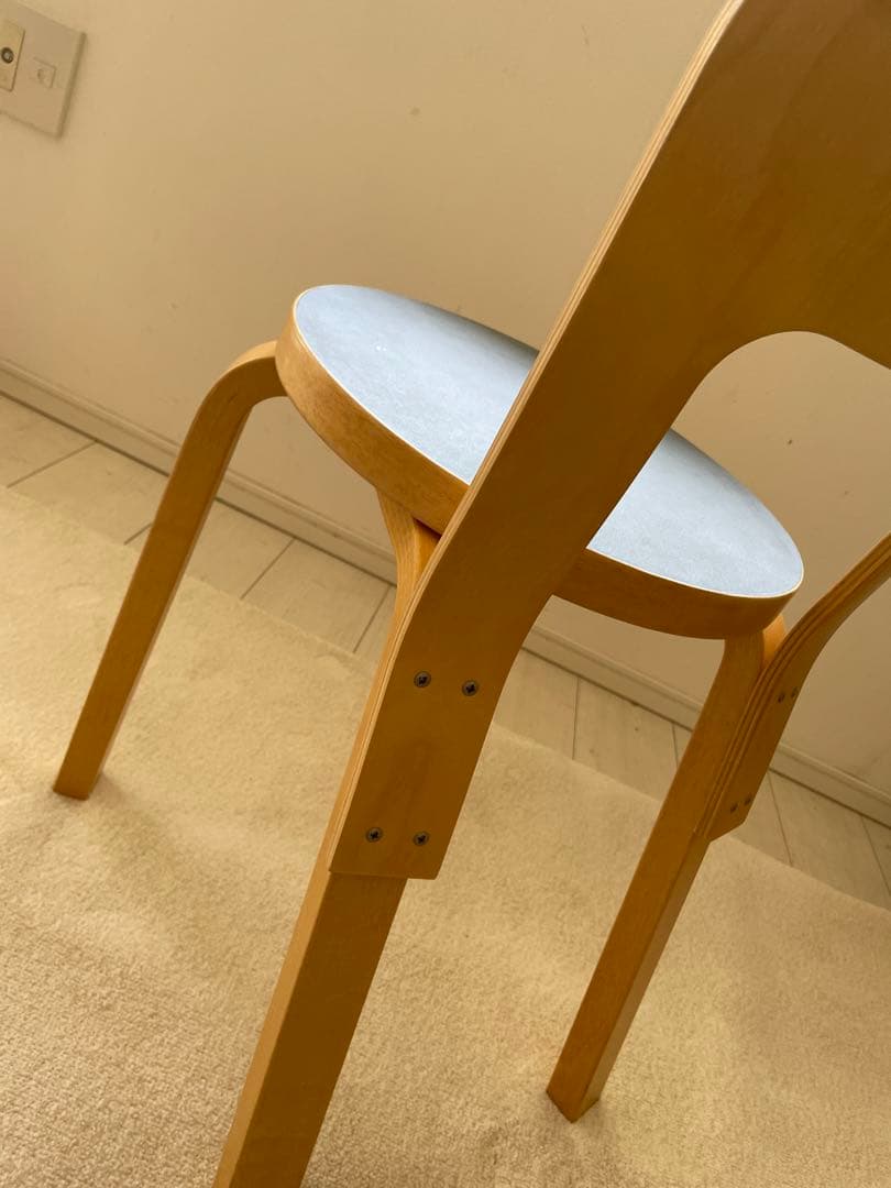 【限定品】アルテック チェア65 ハニー・ダークグリーンリノリウム