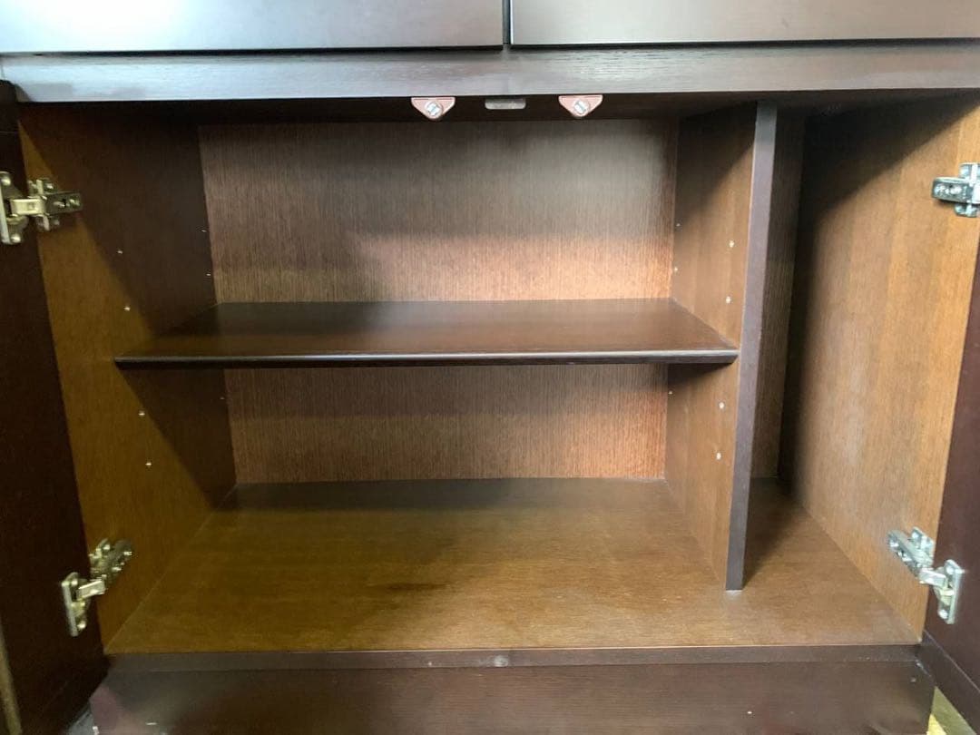 ①✅加藤木工　ダイニングボード　食器棚✅送料設置無料