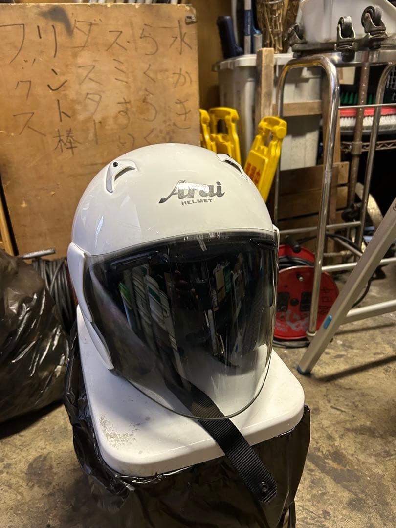 アライ Arai SZ-F ジェットヘル バイク ヘルメット 白色