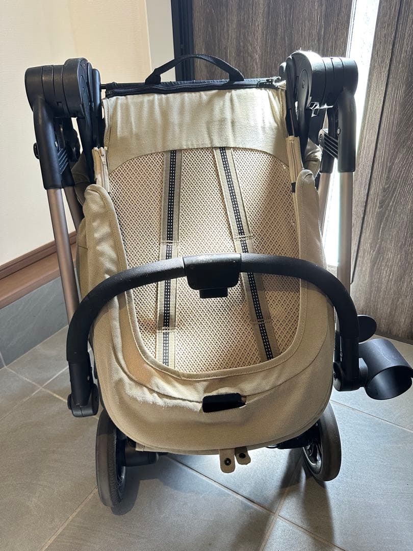 サイベックス　メリオ　ベビーカー ベージュ　アルミ
