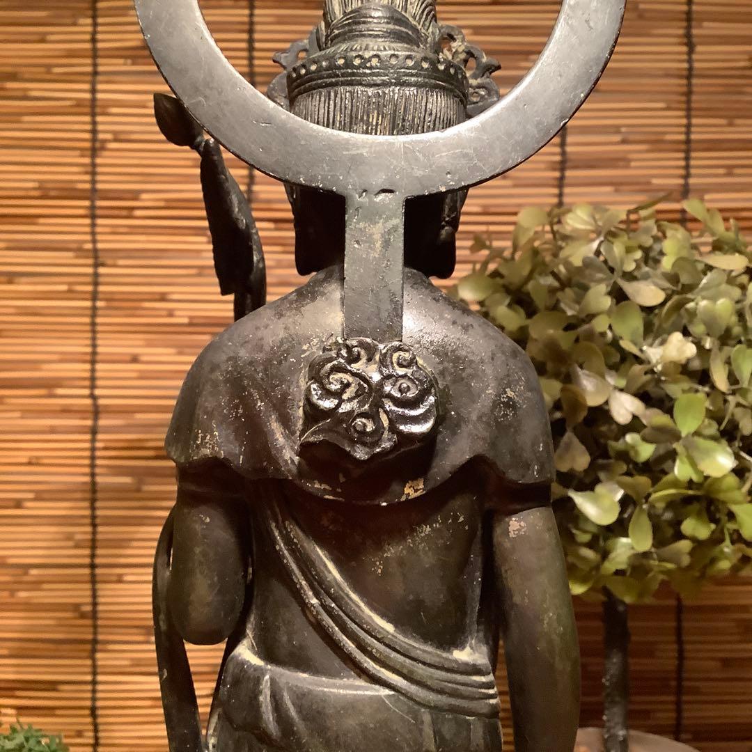 大正期「聖観世音菩薩」観音経・六観音・般若心経・功徳・慈悲・寺院仏閣祀り・古銅