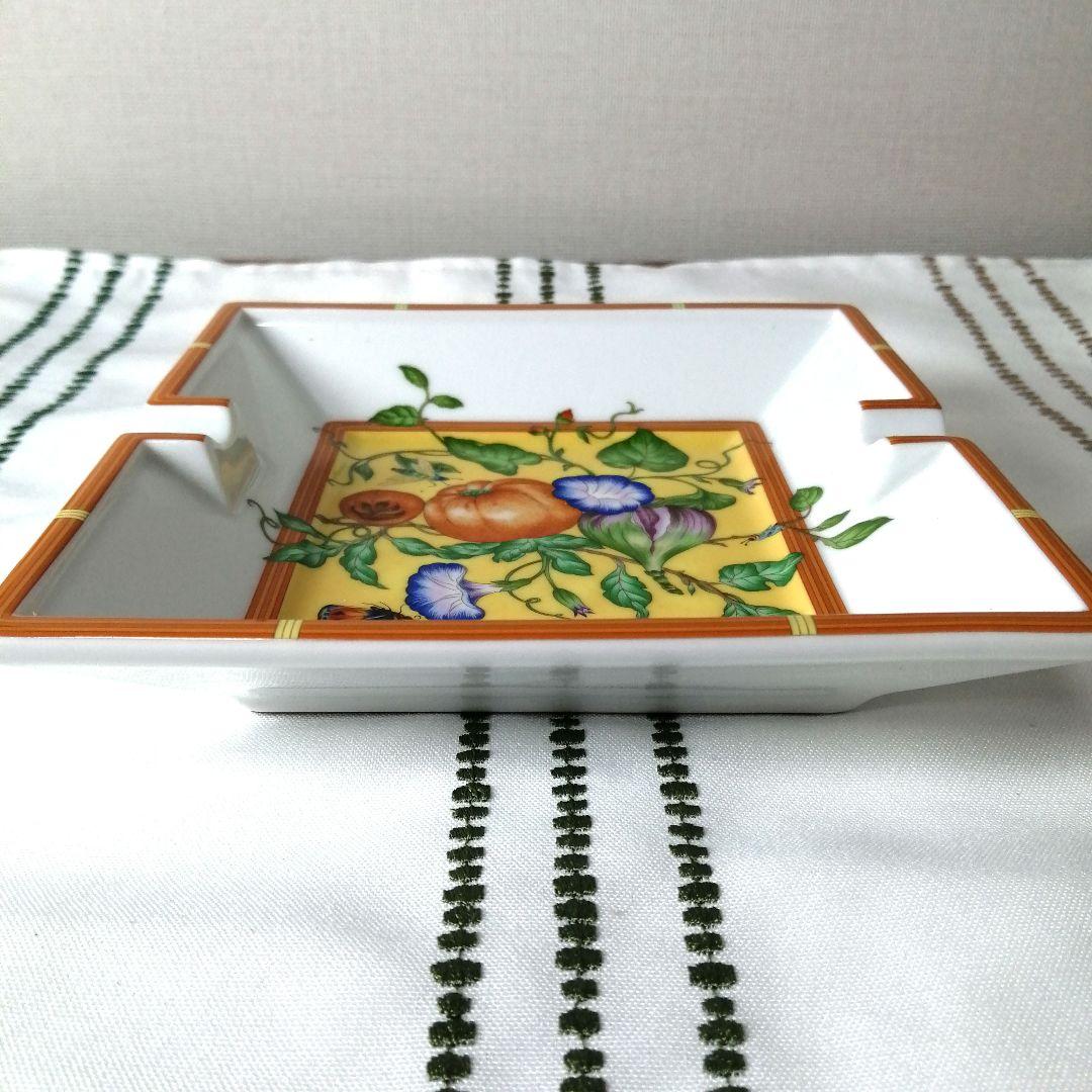 エルメス　HERMES　シエスタ　アッシュトレイ　灰皿　陶器　美品