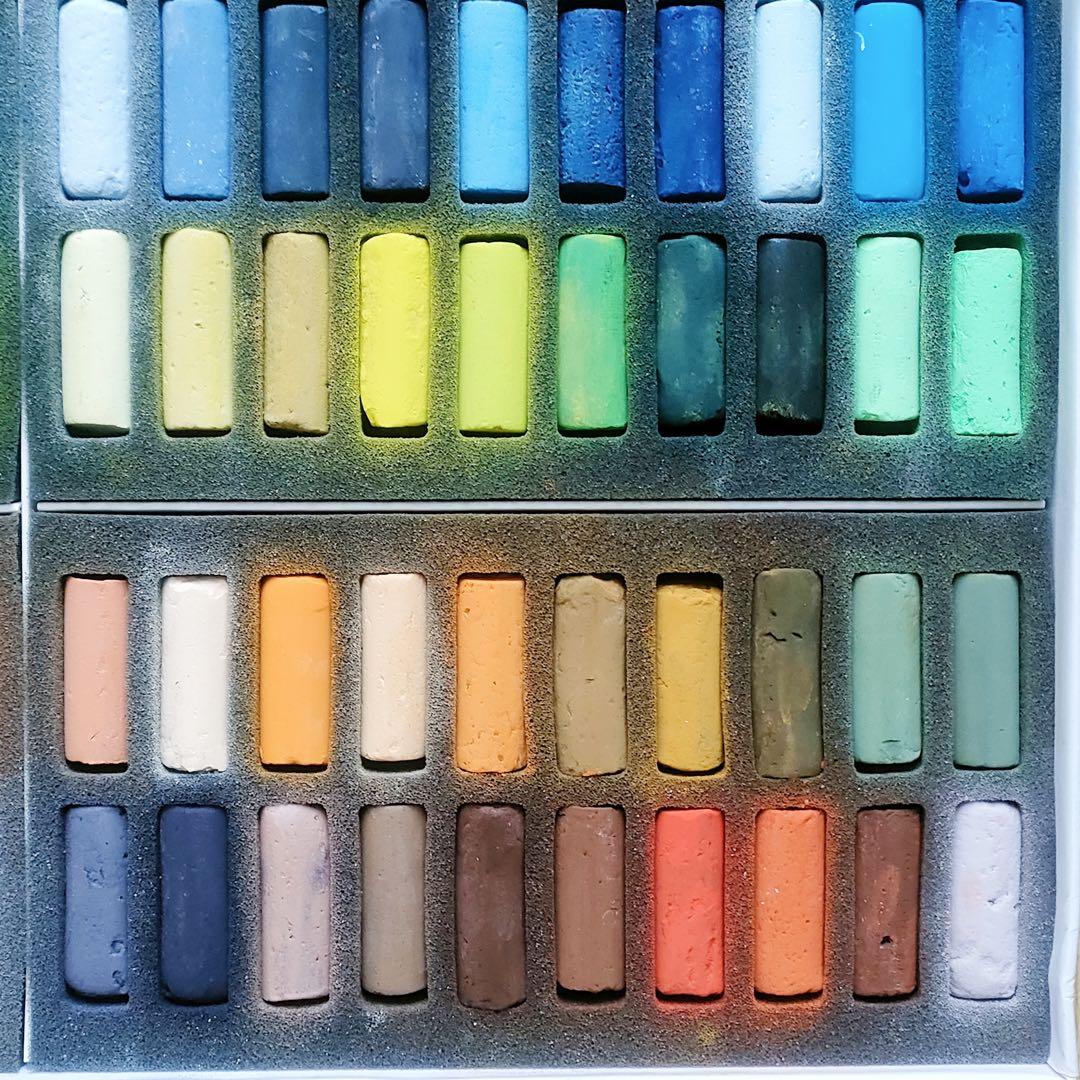 セヌリエ ソフトパステル ハーフスティック120色 セット