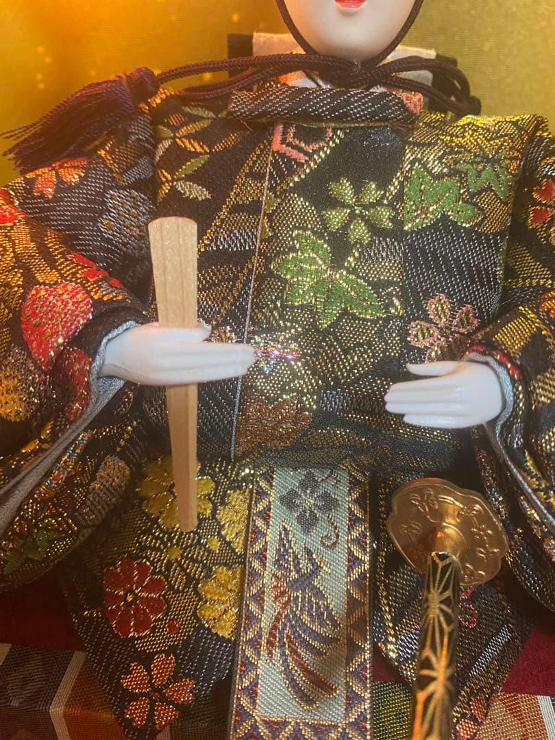 大幅値引き　親王飾り 童春作 ケース入 美品