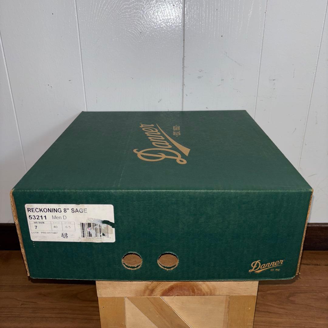 未使用　米軍実物　DANNER RECKONING 8 SAGE 25cm ③