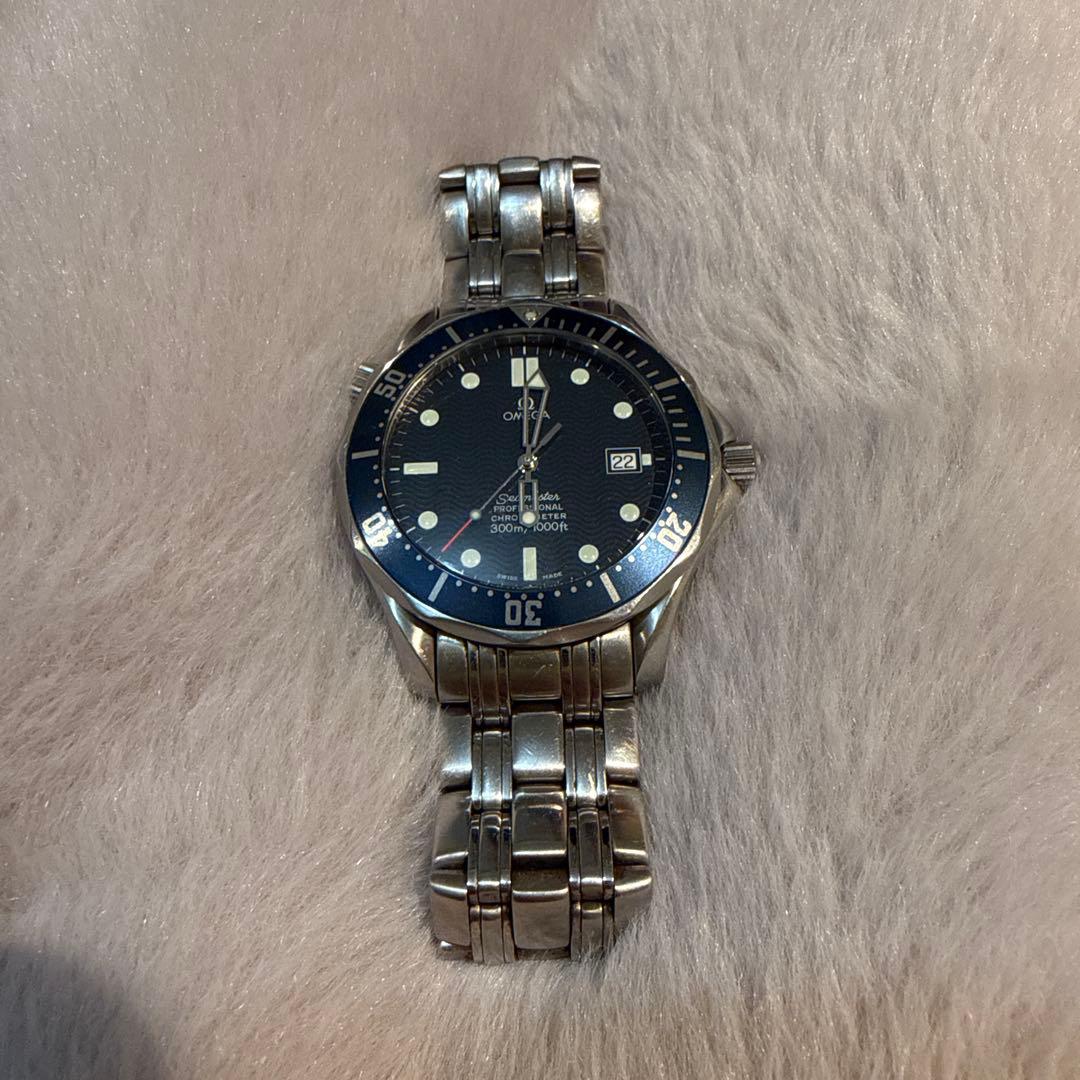OMEGA シーマスター プロフェッショナル 300m クォーツ 青文字盤