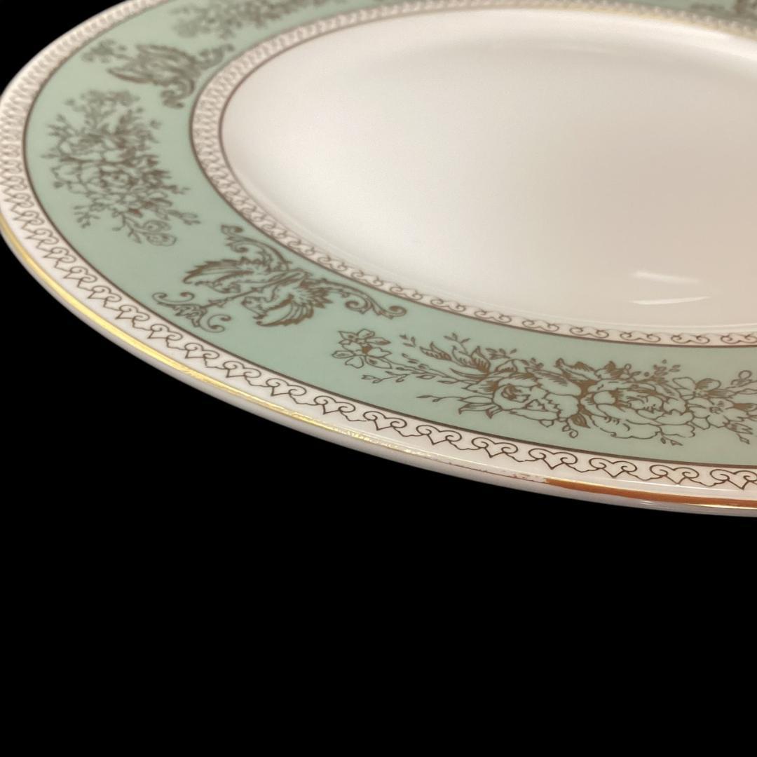 ウェッジウッド コロンビア セージグリーン ディナープレート 2枚セット 大皿