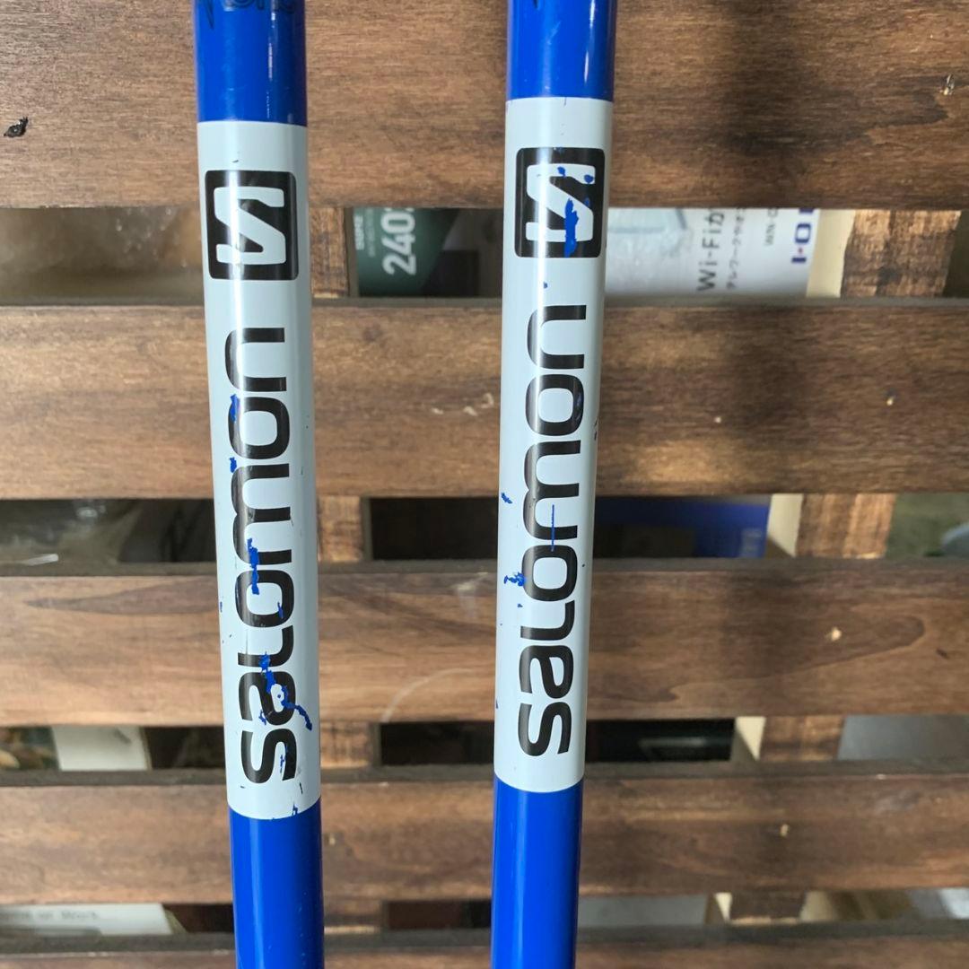 J393\" ROSSIGNOL / salomon スキー板 ストック セット