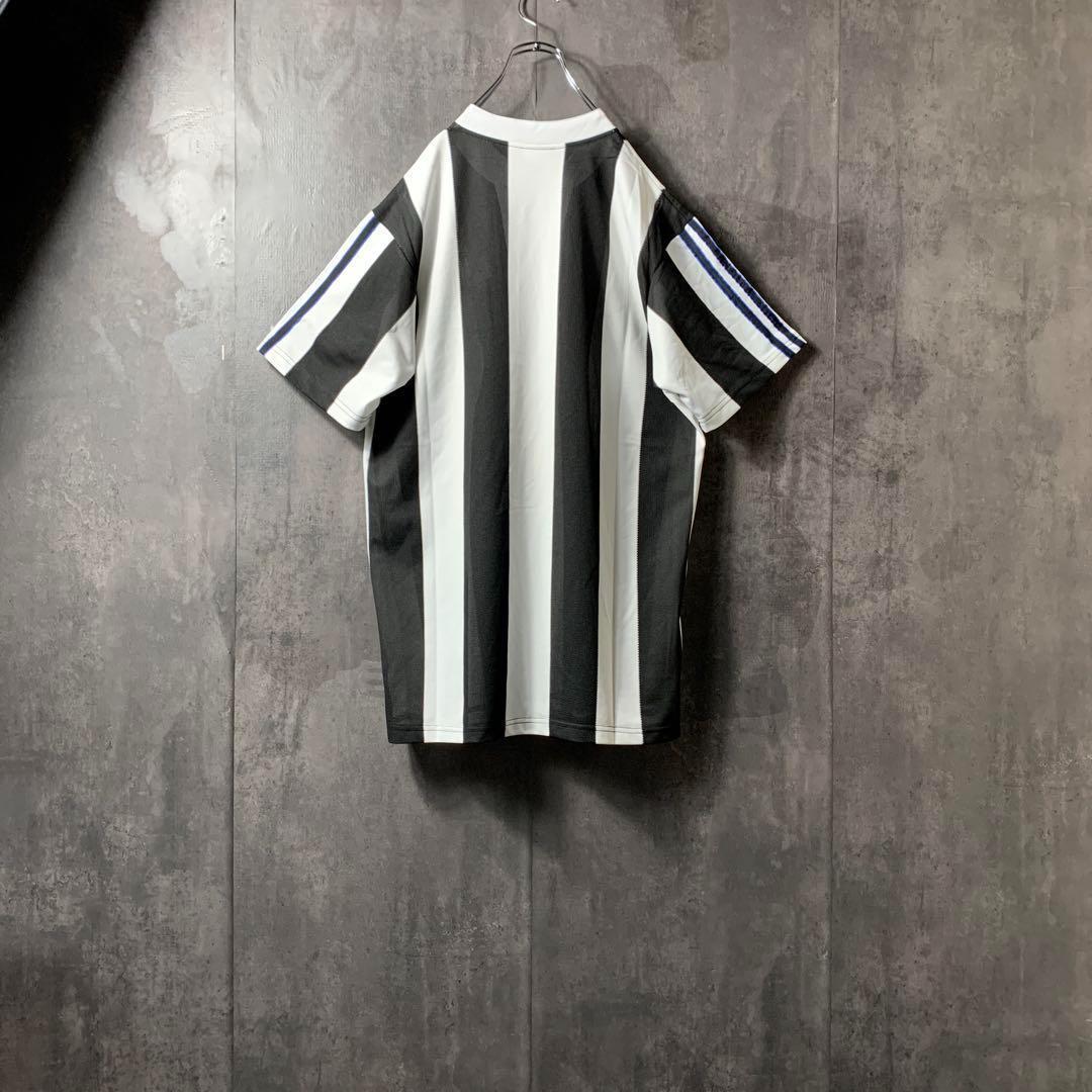 【★ニューカッスル】 アディダス メンズ サッカー レトロ ユニフォーム 2XL
