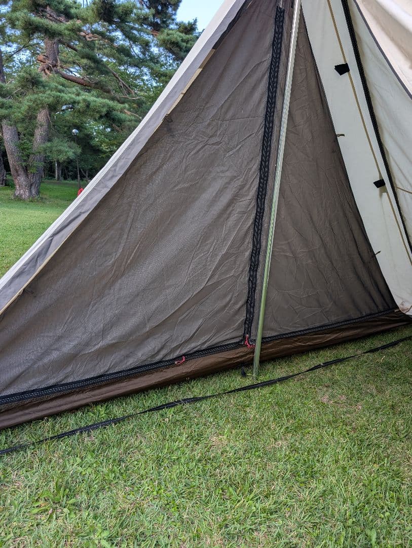 売切り！色々セット小川キャンパル ツインピルツ フォーク T/C テント/タープ