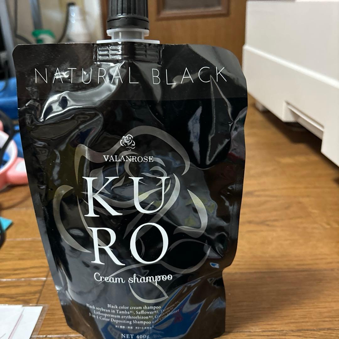 B.VALANCE バランローズ KUROクリームシャンプー 400g 4袋入り