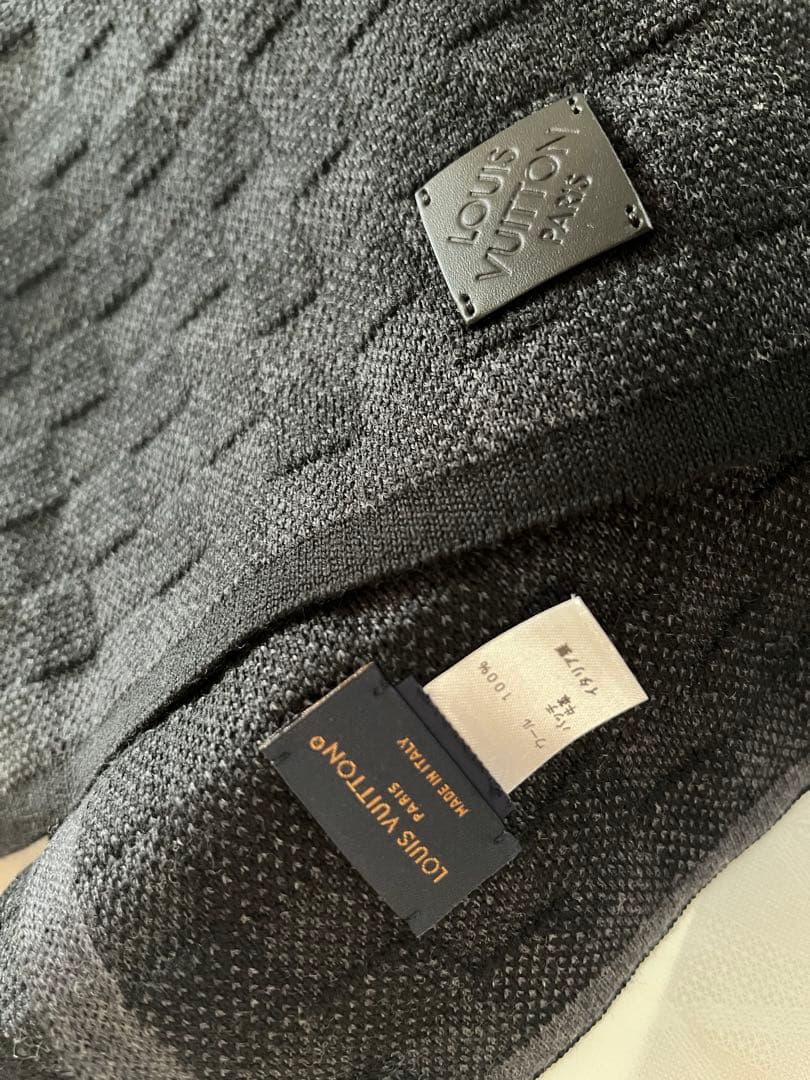 新品 ヴィトン マフラー エシャルプ ネオ・プティ ダミエ #ヴィトン #メンズ