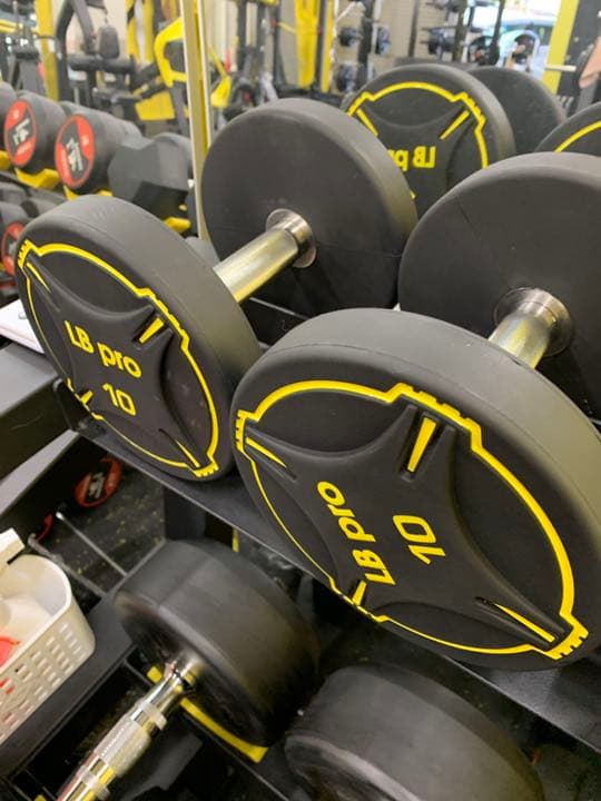 TPUダンベル　　４２.5kg ２個