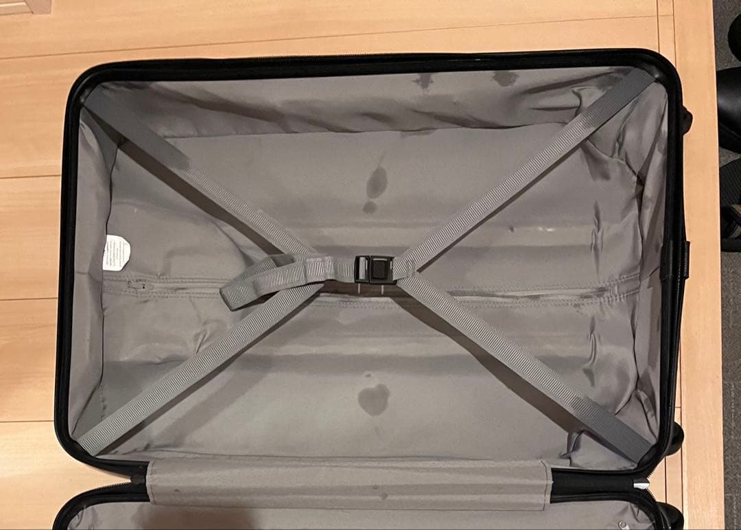 無印良品 スーツケース 63L キャリーケース 大容量 ストッパー付き　4輪