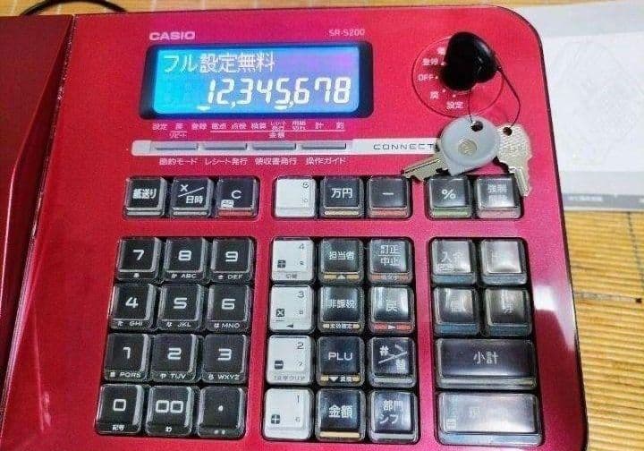 カシオレジスター　SR-S200　最新機種　スマホで設定売上管理　688808