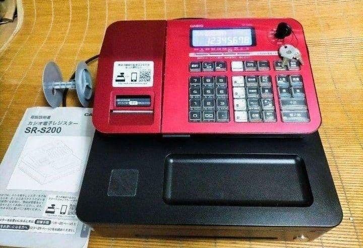 カシオレジスター　SR-S200　最新機種　スマホで設定売上管理　688808