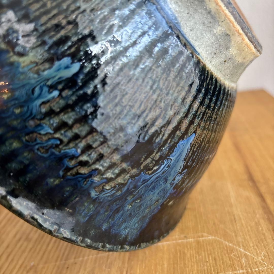 やちむん　沖縄　北窯　宮城正享　陶器　マカイ　丼　椀　トビカンナ　2枚　松田共司