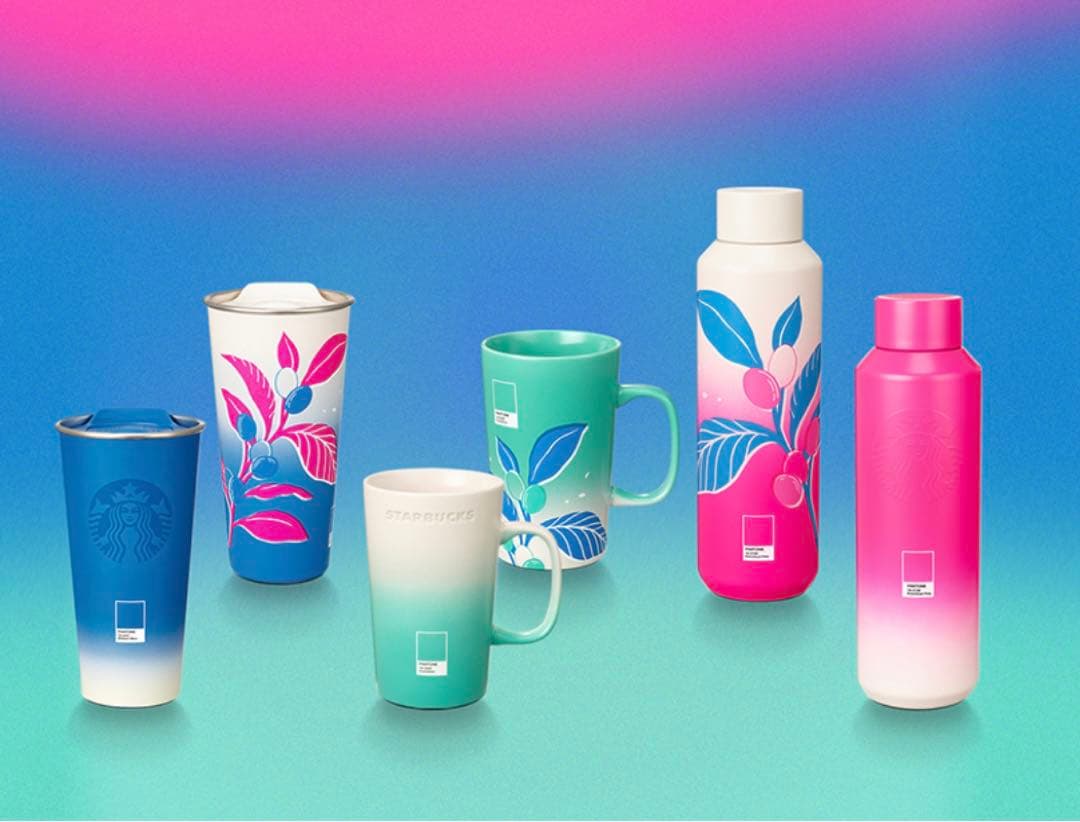【香港限定】Starbucks×Pantone コラボボトル