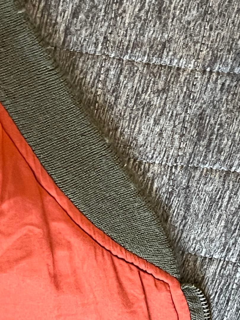 AVIREX ワッペン付き、内側、バックデザイン　MA-1ジャケット 2XL