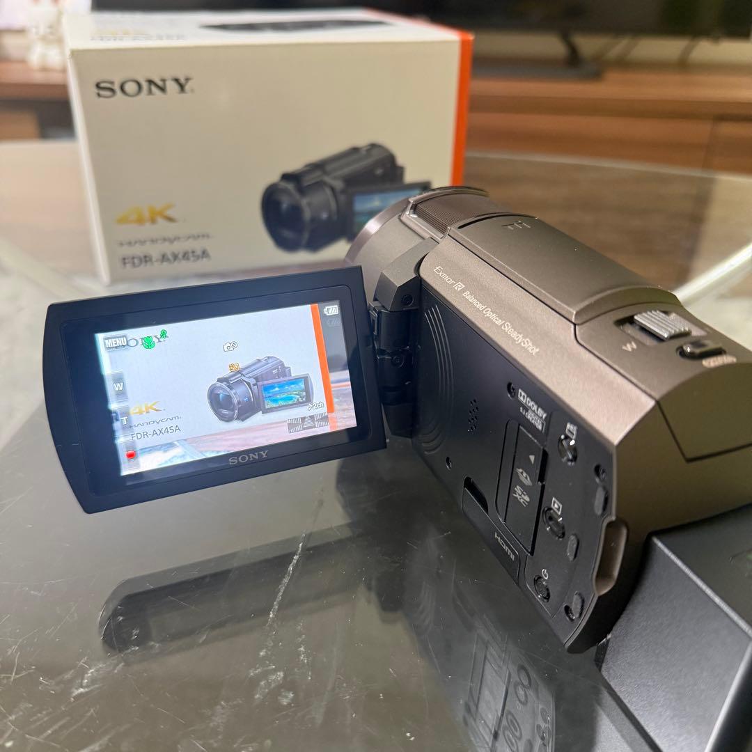 SONY FDR-AX45A(2024年製) 4Kビデオカメラ