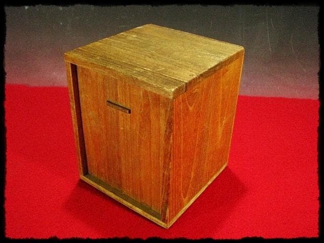 古備前 猫 水滴 ねこ ネコ 水注 朱泥 書道具 文房具 時代箱 kc304