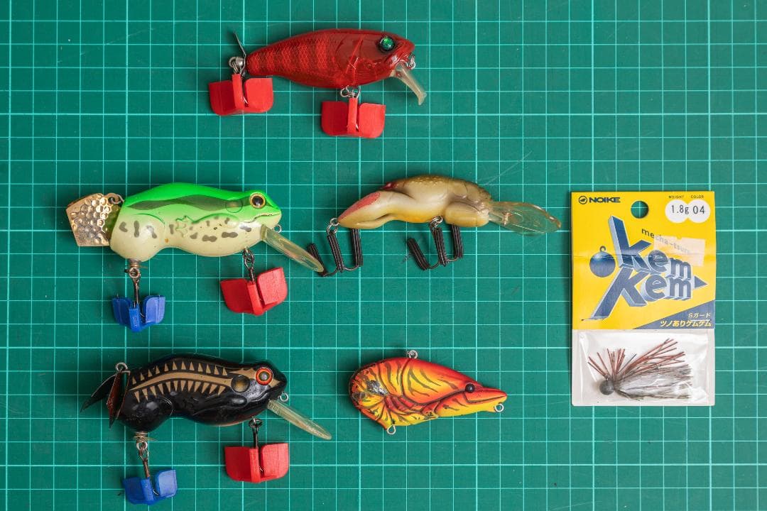 ルアーワーム小物セット《タックルボックスに入れて発送》