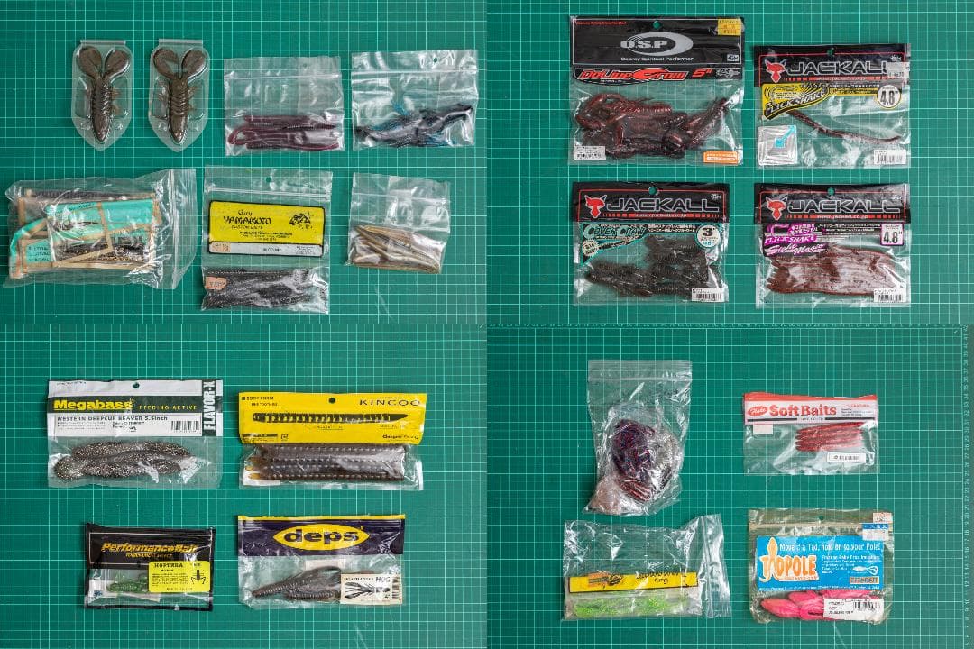 ルアーワーム小物セット《タックルボックスに入れて発送》