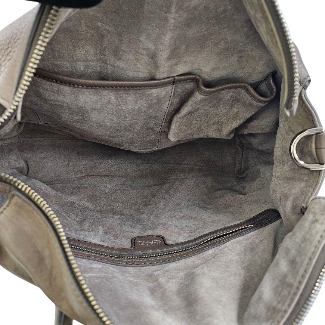 良品　ヒロフ　トートバッグ　A4可　ショルダー2way 　オールレザー保存袋