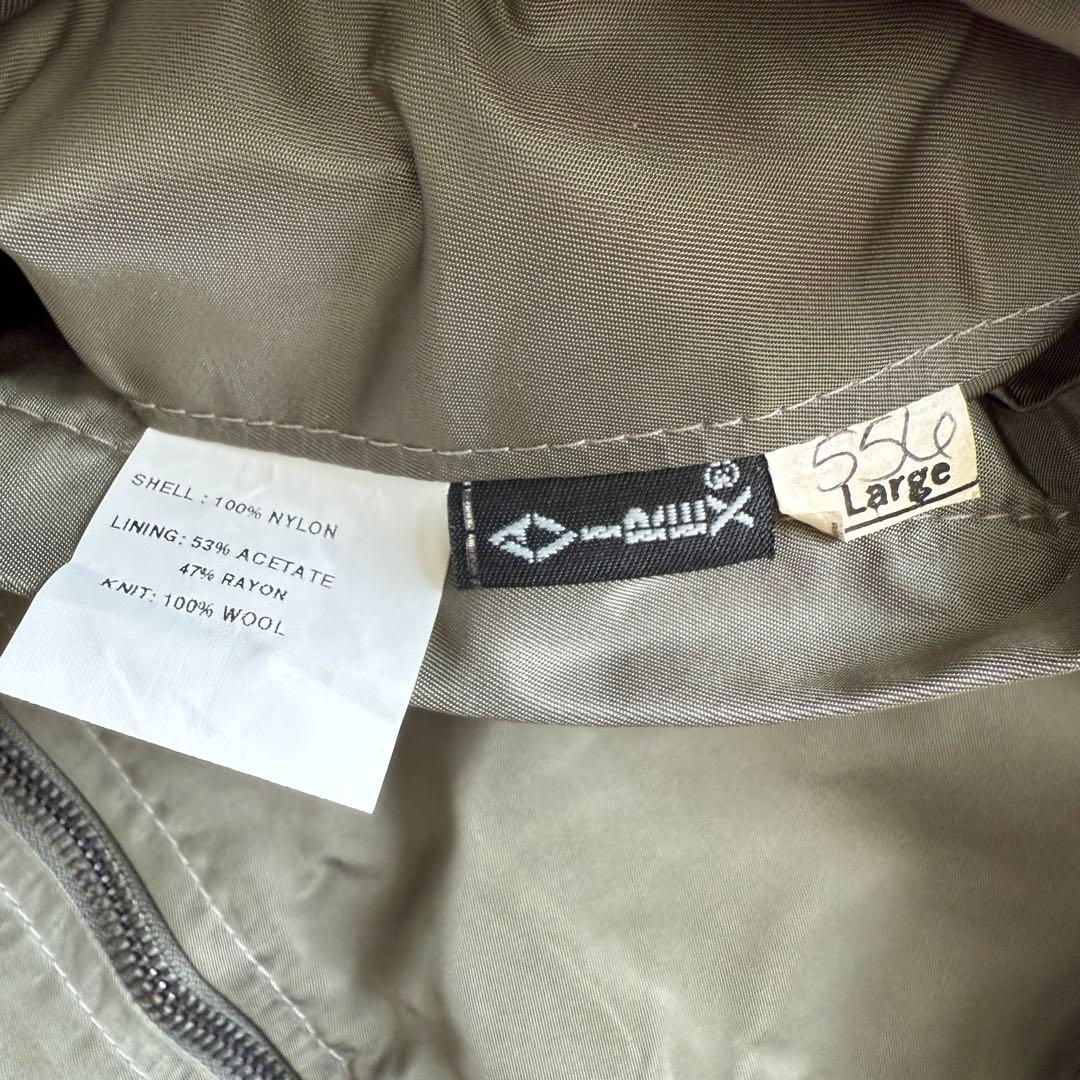 希少モデル✨ AVIREX 25周年記念 MA-1 USA製 丈短 L