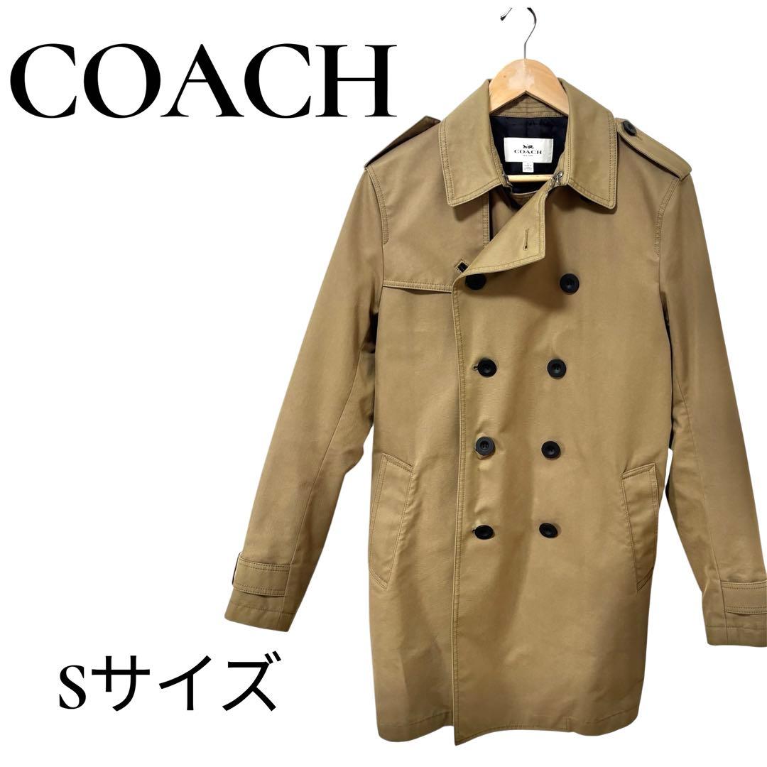COACH コーチ　トレンチコート　ビジネス　ブラウン