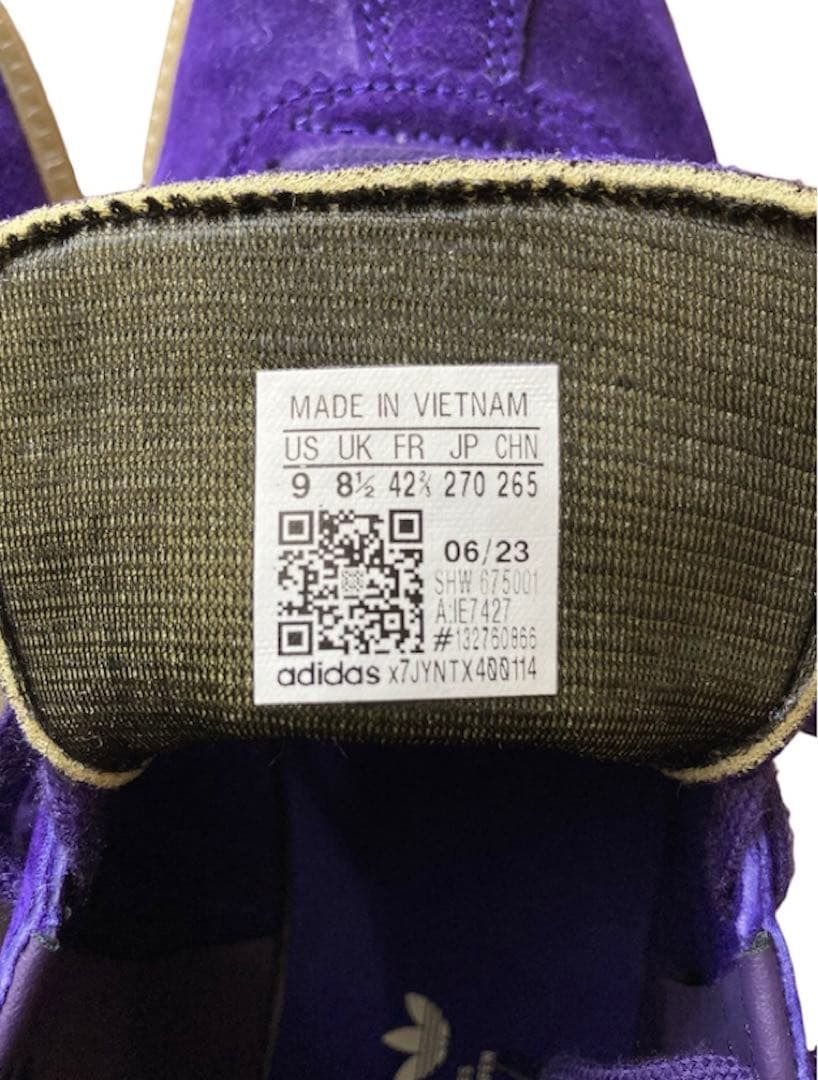 adidas Bermuda Purple バミューダ パープル メンズ27cm