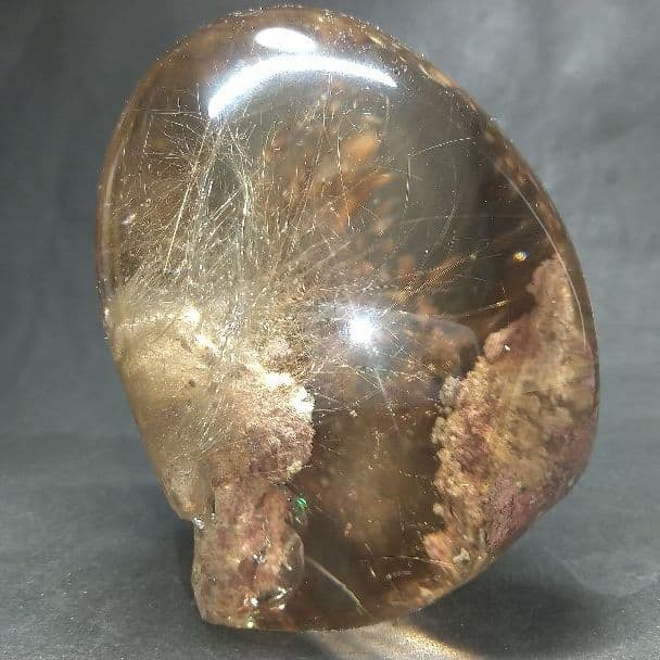 値下げ 自-⑤【ラビットヘアールチル 原石】746㌘