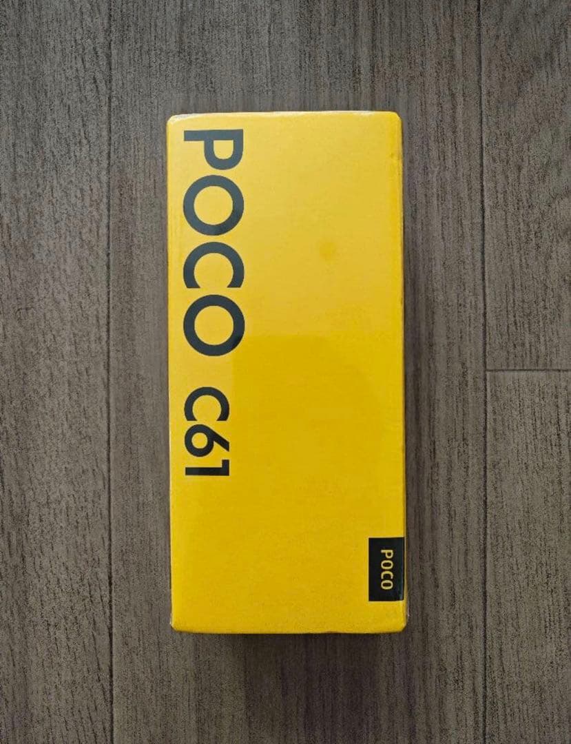 POCO C61 ブラック 4GB RAM 128GB ROM
