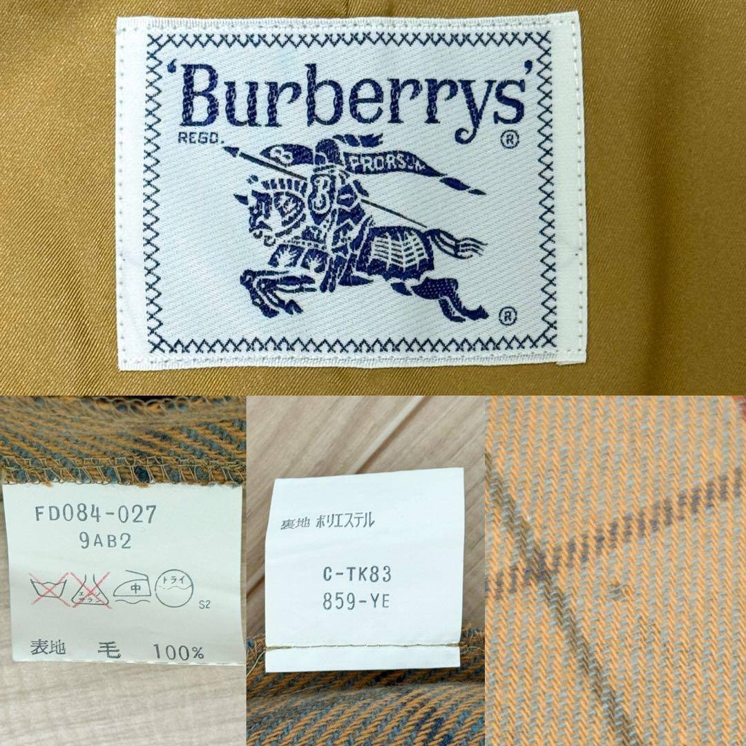 貴重 ビンテージ バーバリー ステンカラーコート ライナー付き BURBERRY