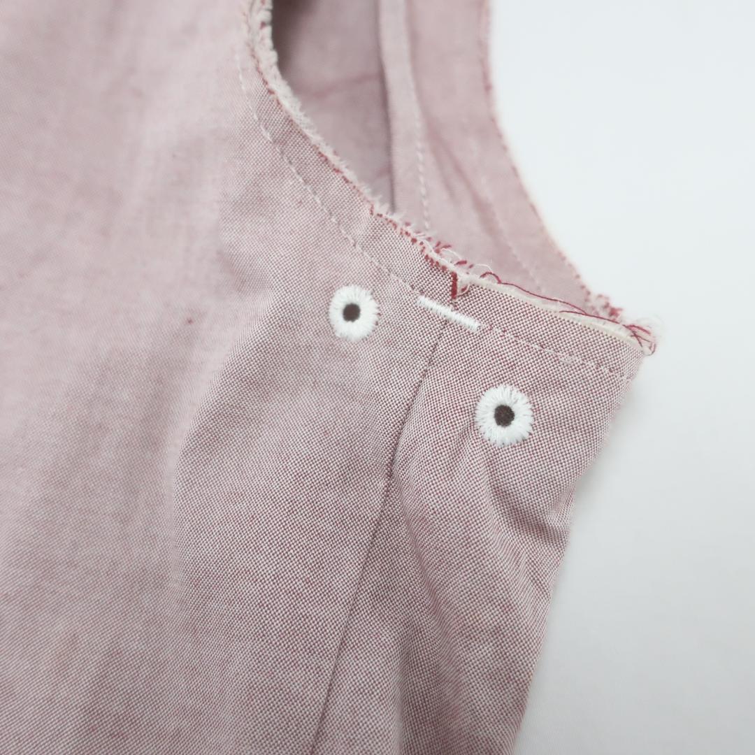 00s NUMBER NINE ロゴ 刺繍 カットオフ ノースリーブ シャツ 2