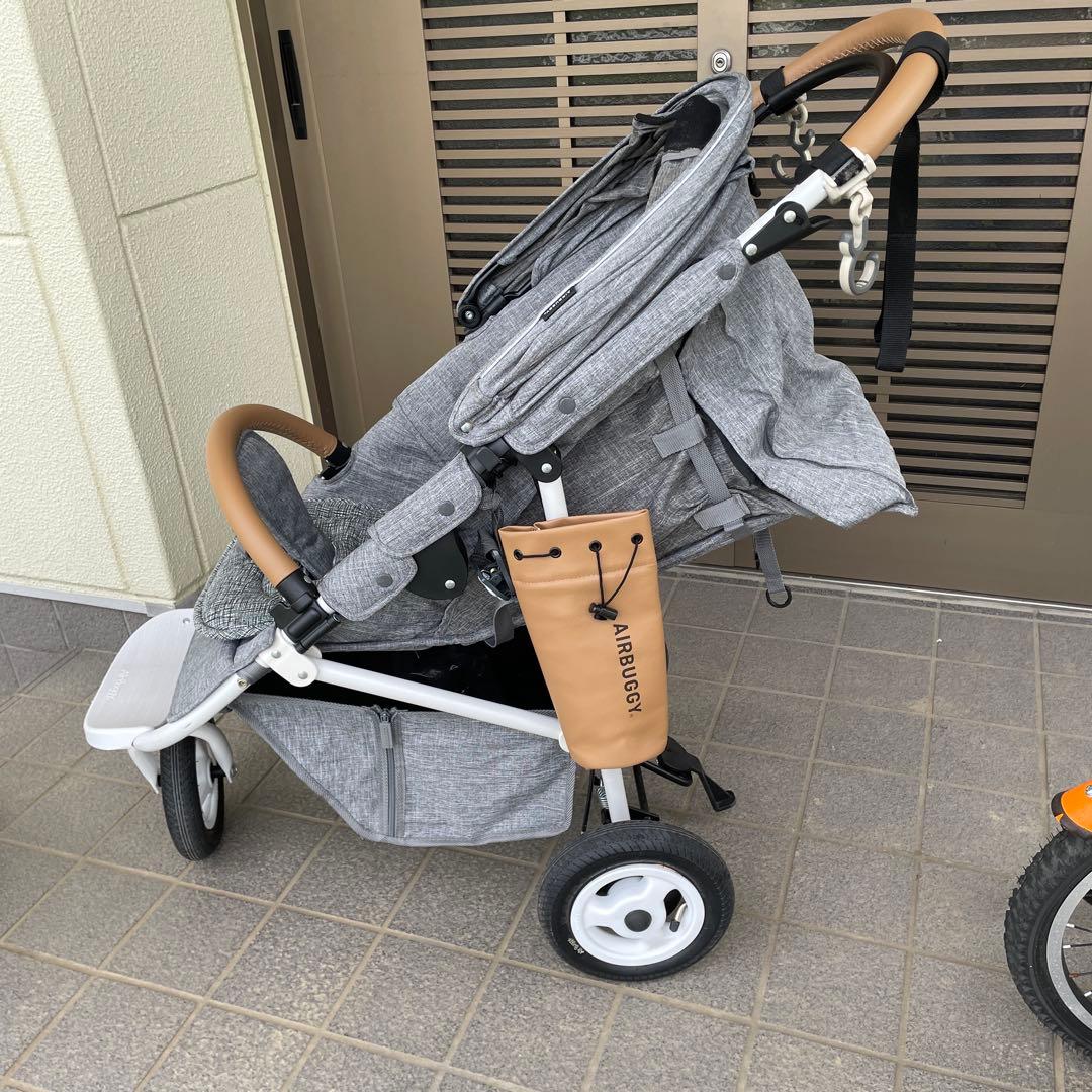 AIRBUGGY グレー ベビーカー　1人乗り