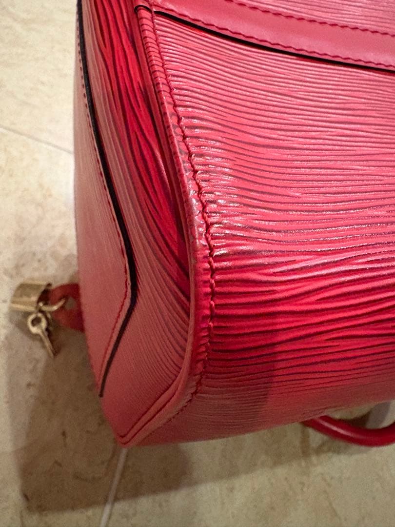 Louis Vuitton エピレザー スピーディ30レッド