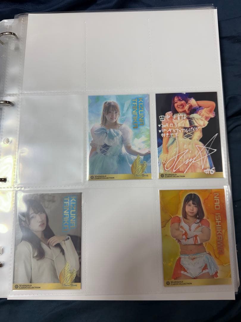 女子プロレス　マリーゴールド　プロレスカード　72種　トレカ