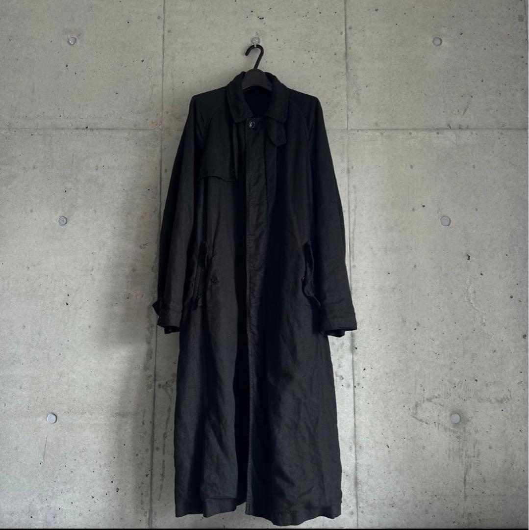 完売商品　nestrobe confectハイカウントリネンツイルトレンチコート