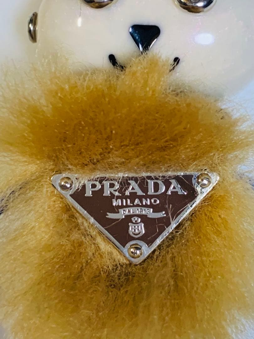 PRADA チャーム ロボット クマ キーホルダー
