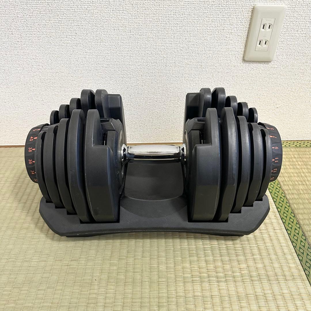美品　motions 可変式ダンベル 40kg 15段階　1個