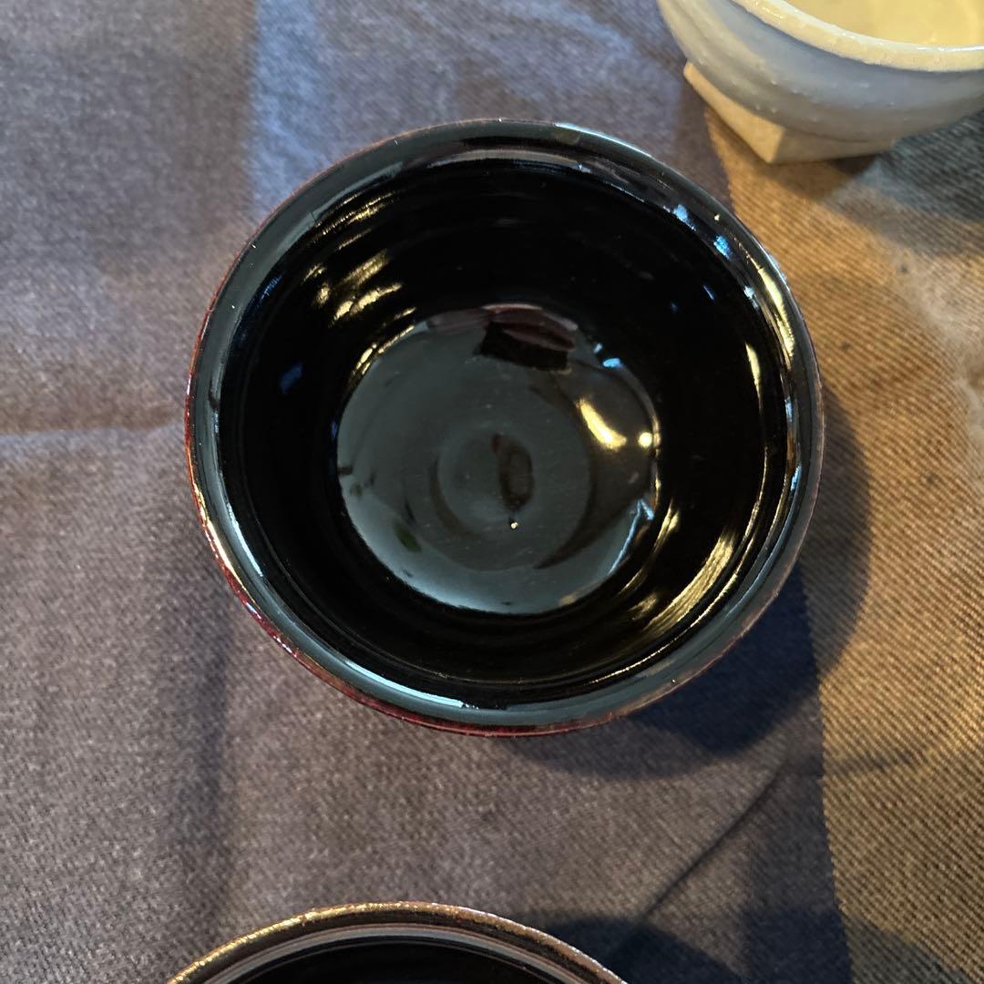 東屋　六角高台小鉢6点セット