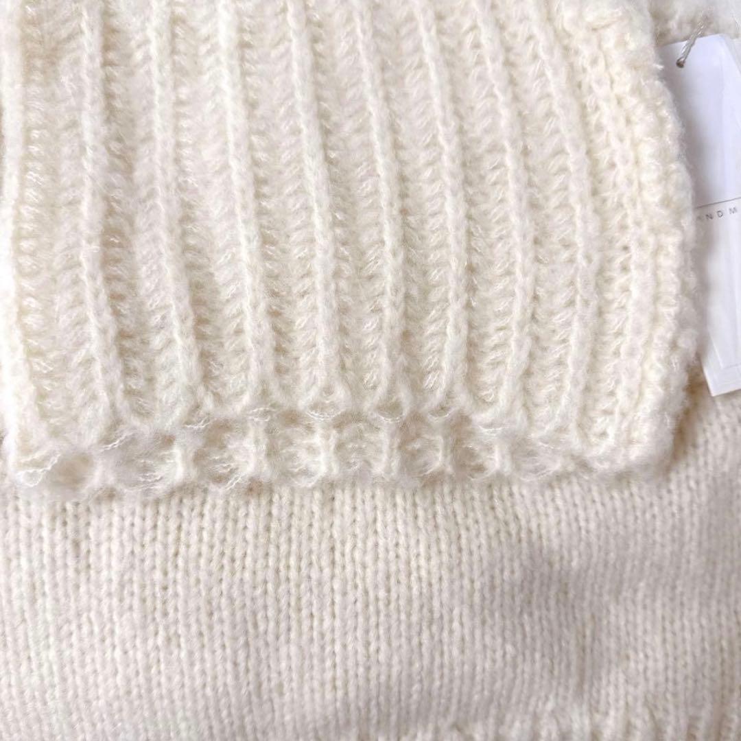 Donna knit tops check mini pants セット