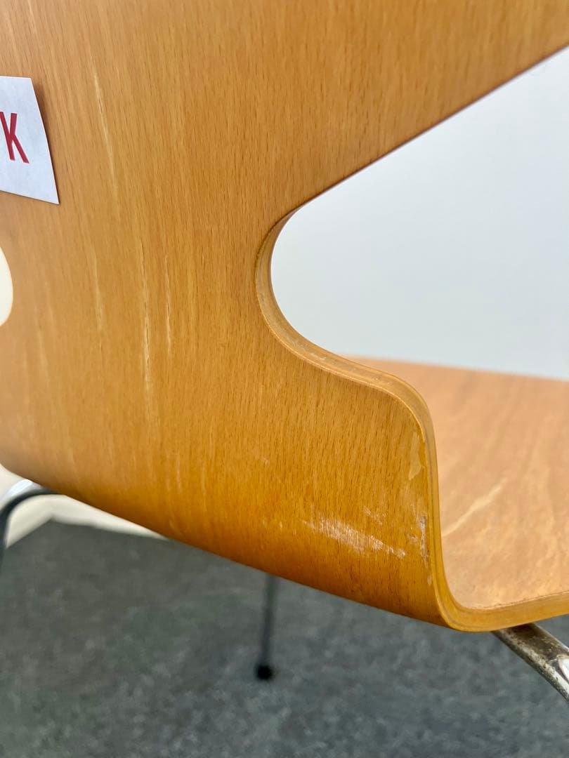 アルネヤコブセン アントチェア パーツ不足1脚【管理番号:K】