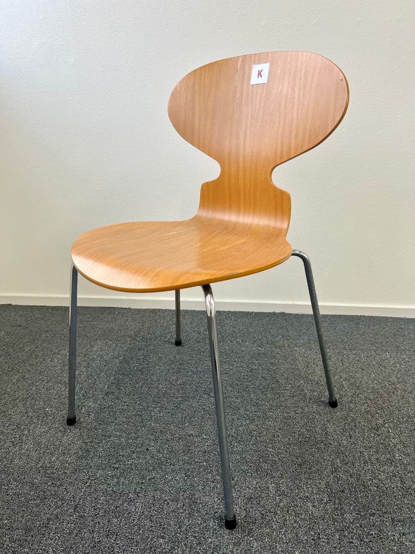 アルネヤコブセン アントチェア パーツ不足1脚【管理番号:K】