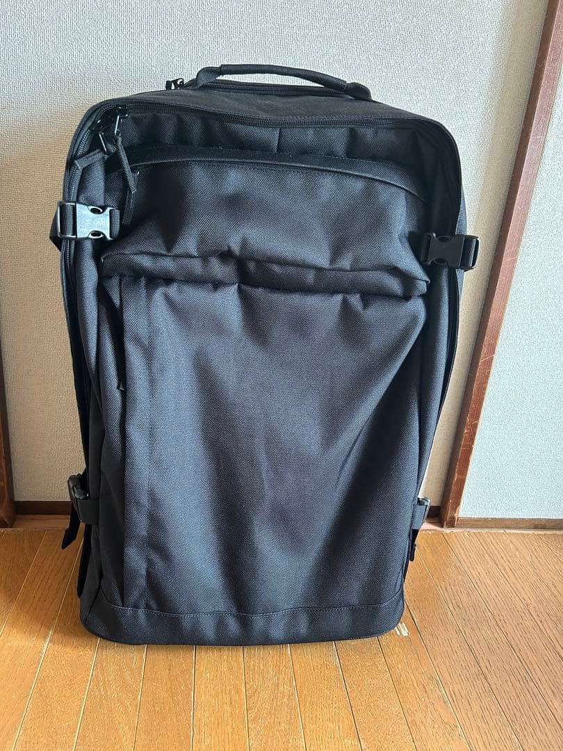 無印良品 撥水ソフトキャリーケース 40L 黒 軽量