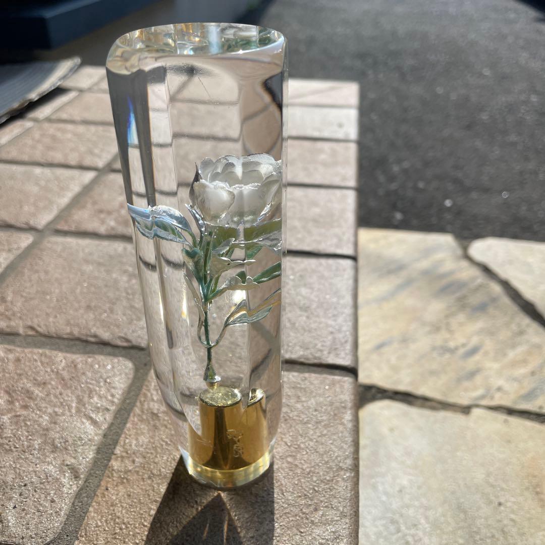 ニ*️様 水中花シフトノブ 1輪物 当時物レトロ 旧車 バニング デコトラ