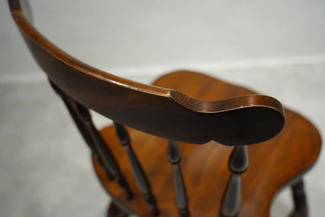 ウィンザーチェア　飛騨産業　キツツキ　ダイニングチェア　ヴィンテージ